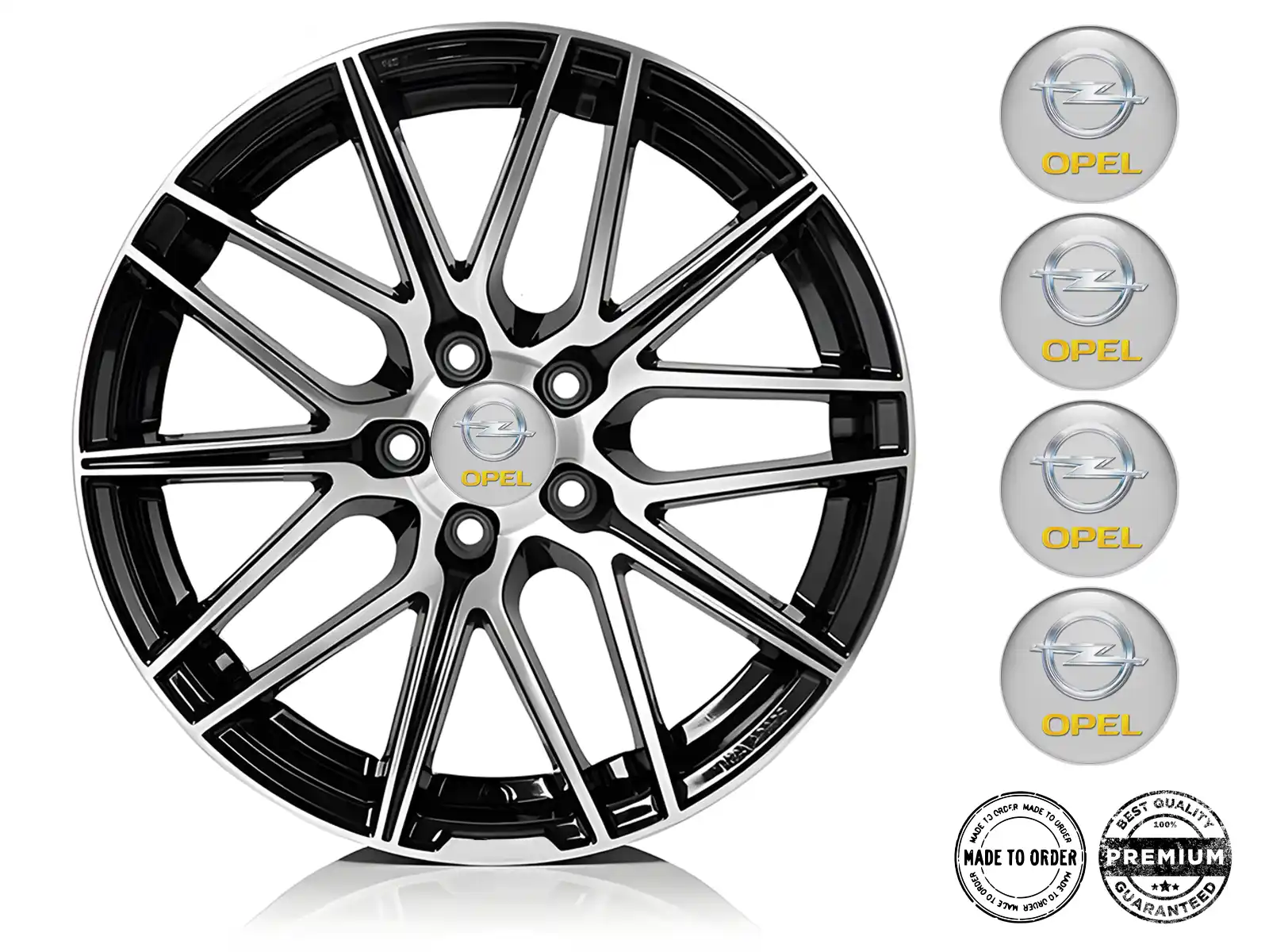 Opel Radaufkleber Ausgabe Individuelle Epoxy-Dome